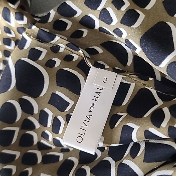 Olivia von Halle Nwt Silk Issa Slip Dress - Picture 12 of 13